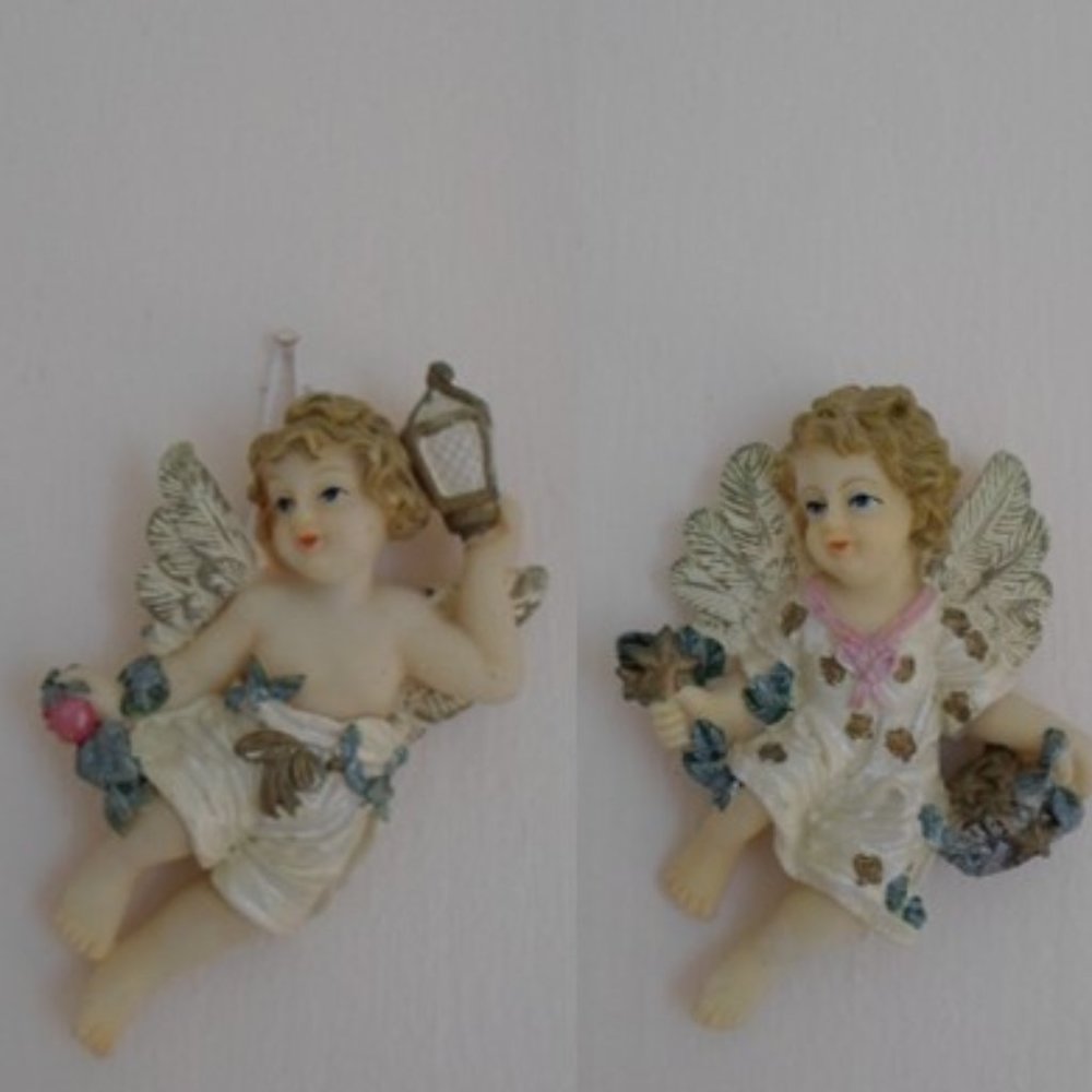 Cherub Magnets / Décor – Set of 2